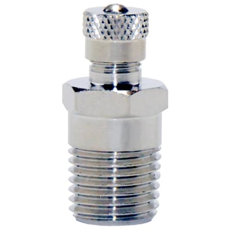 Water Source AV125 0.12 in. Chrome And Zinc Plated Air Valve 228293